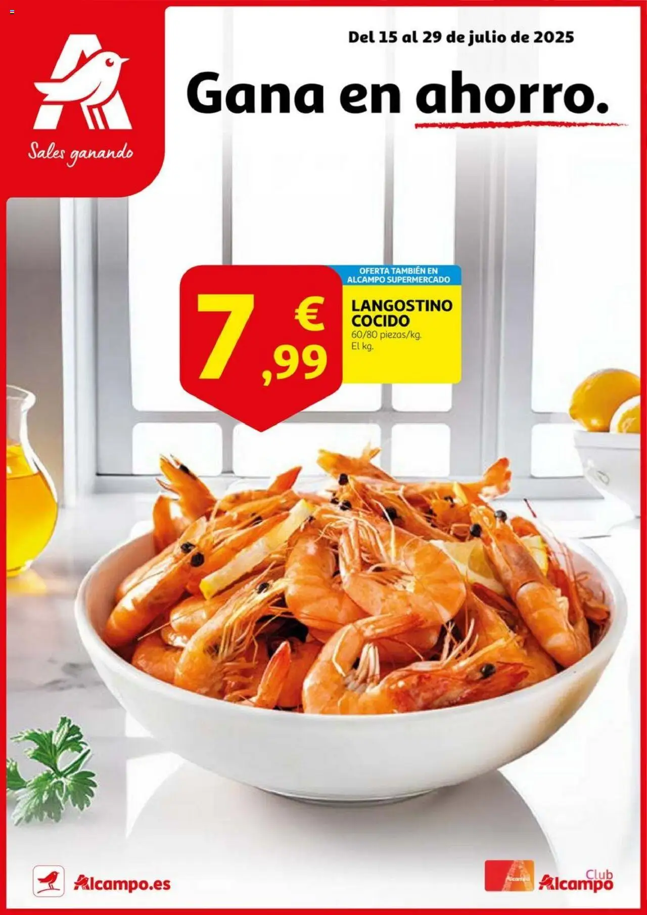 Alcampo - HG Unificado Nacional litoral  │ válido desde el 15.07.2025 | Página: 1 | Productos: Langostino