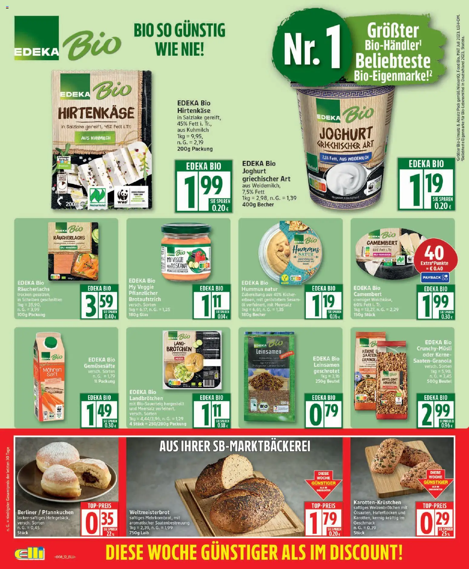 Elli Markt - Broschüre – gültig ab 16.02.2026 | Seite: 12 | Produkte: Berliner, Joghurt, Öl, Pfannkuchen