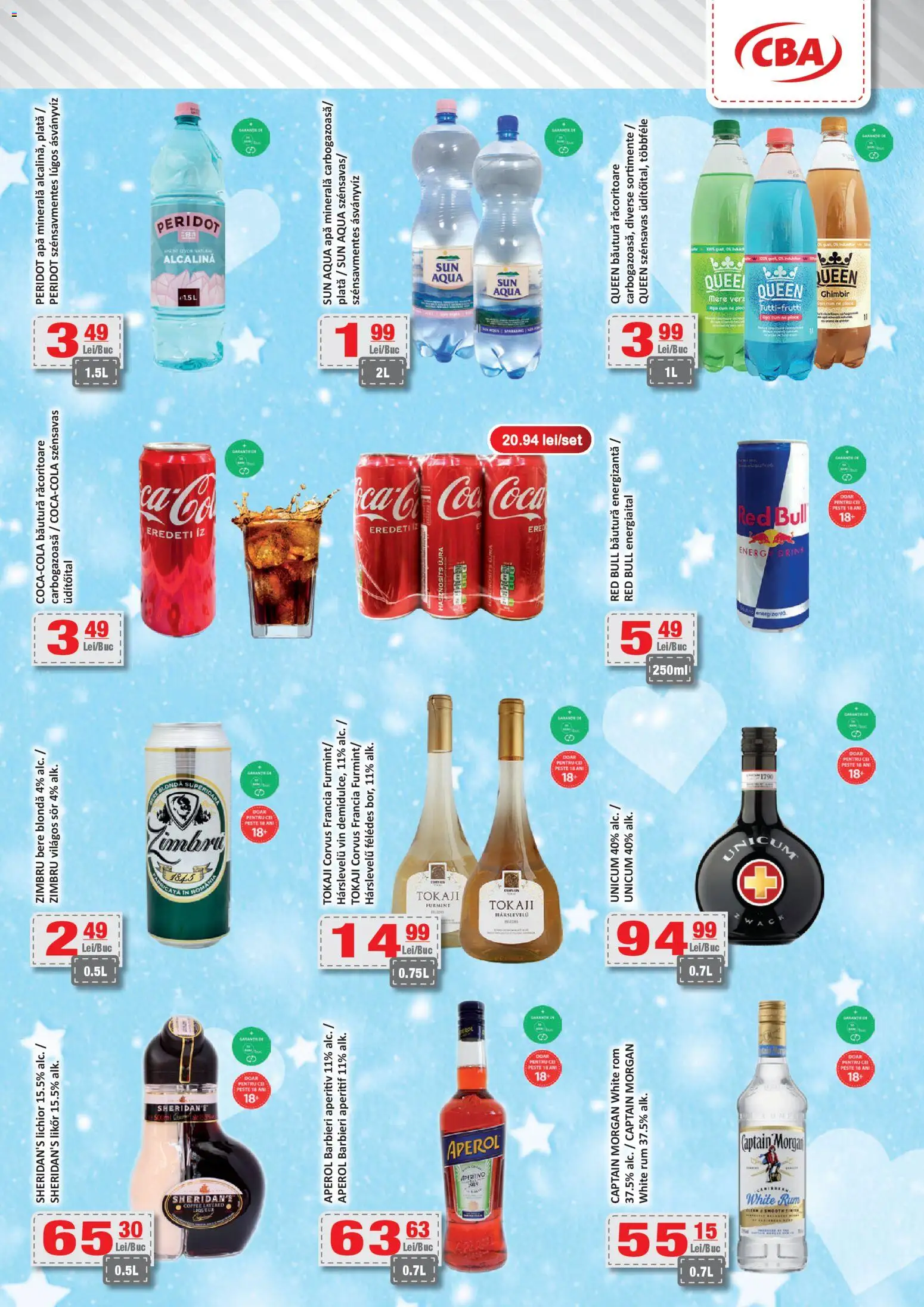 Noul catalog CBA – valabil de la 06.02.2026 | Pagină: 8 | Produse: Lichior, Vin, Bere, Rom