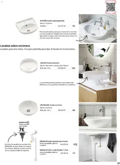 Vista previa Catálogo IKEA Baños válido desde el 01.02.2026 | Página: 37 | Productos: Té, Lavabo