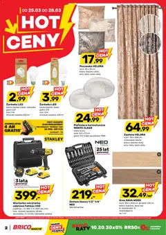 Pogląd oferty "Brico Marché gazetka" - ważna od 25.03.2026 | Strona: 2 | Produkty: Walizka