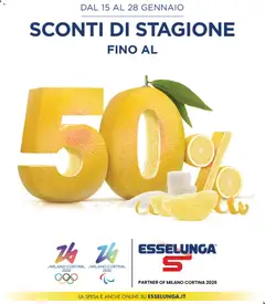 Anteprima del volantino Volantino Esselunga S	 valido a partire dal 15.01.2026
