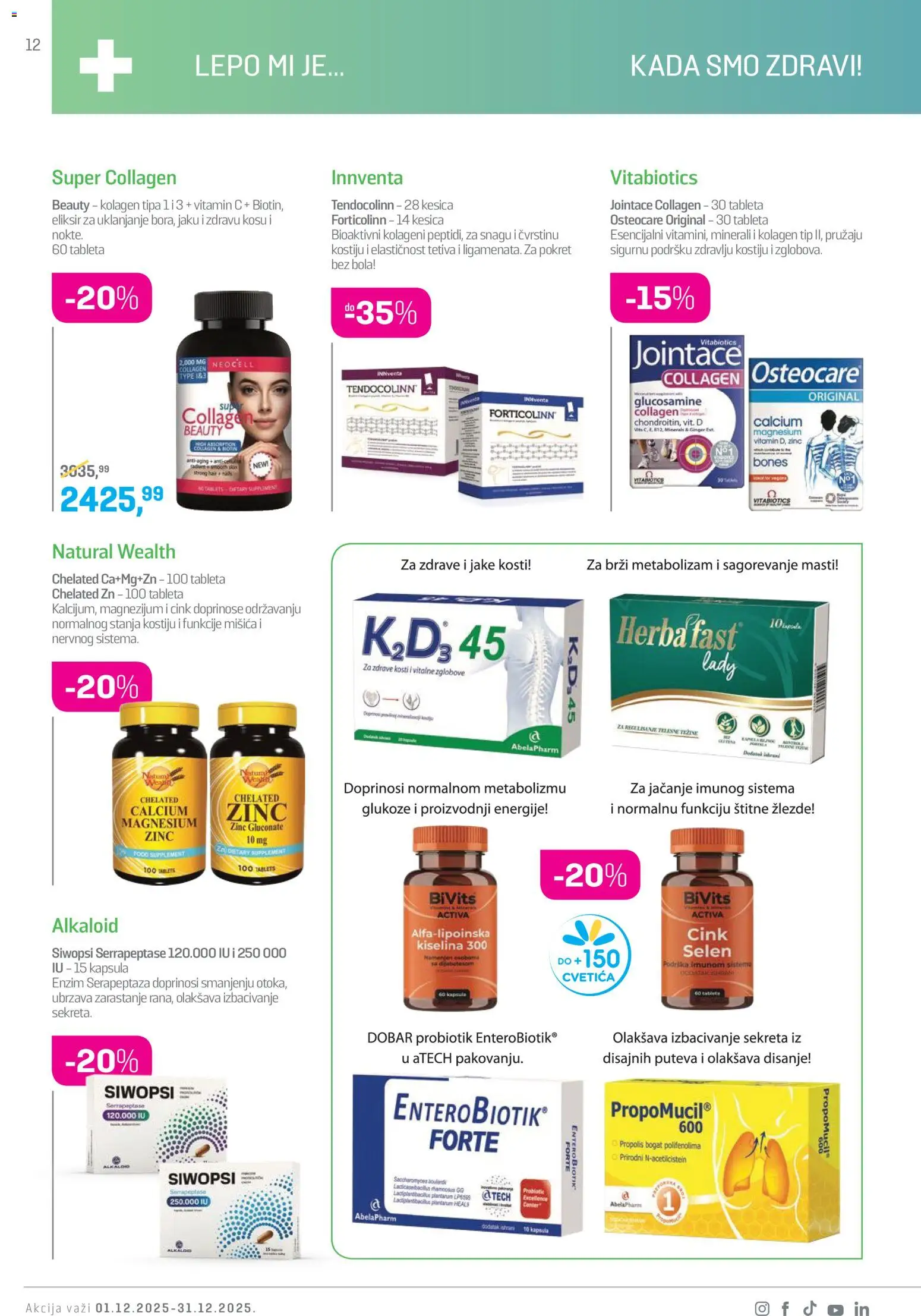 Lilly drogerie katalog - važi od 01.12.2025 | Strana: 12