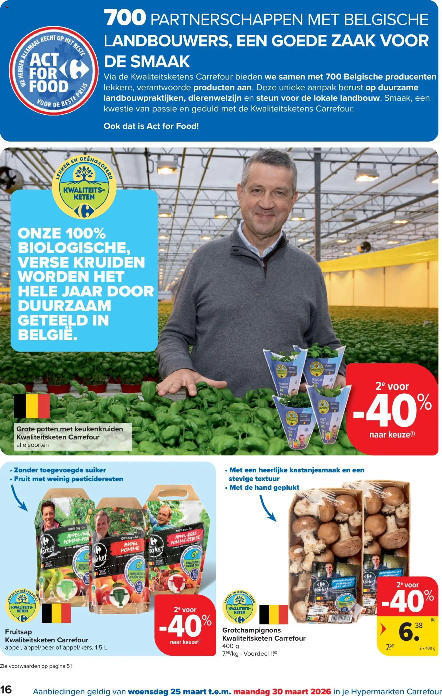 Nieuwe » Carrefour folder van 25/03/2026 🤩  « is er! Ontdek geweldige aanbiedingen en bespaar. | Belgium