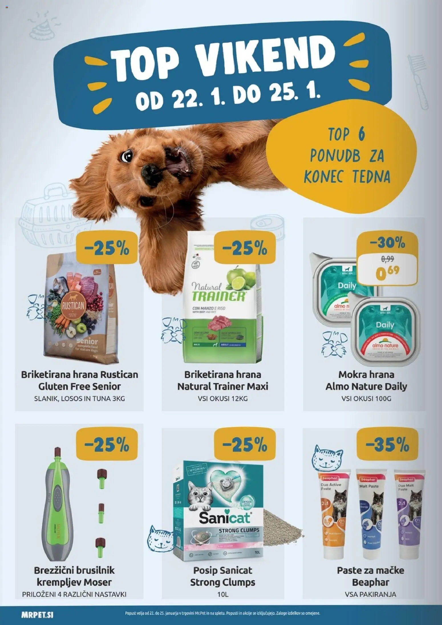 Novi Mr. Pet katalog ponudbe – veljaven od 01.01.2026 | Stran: 10 | Izdelki: Tuna, Losos, Brusilnik