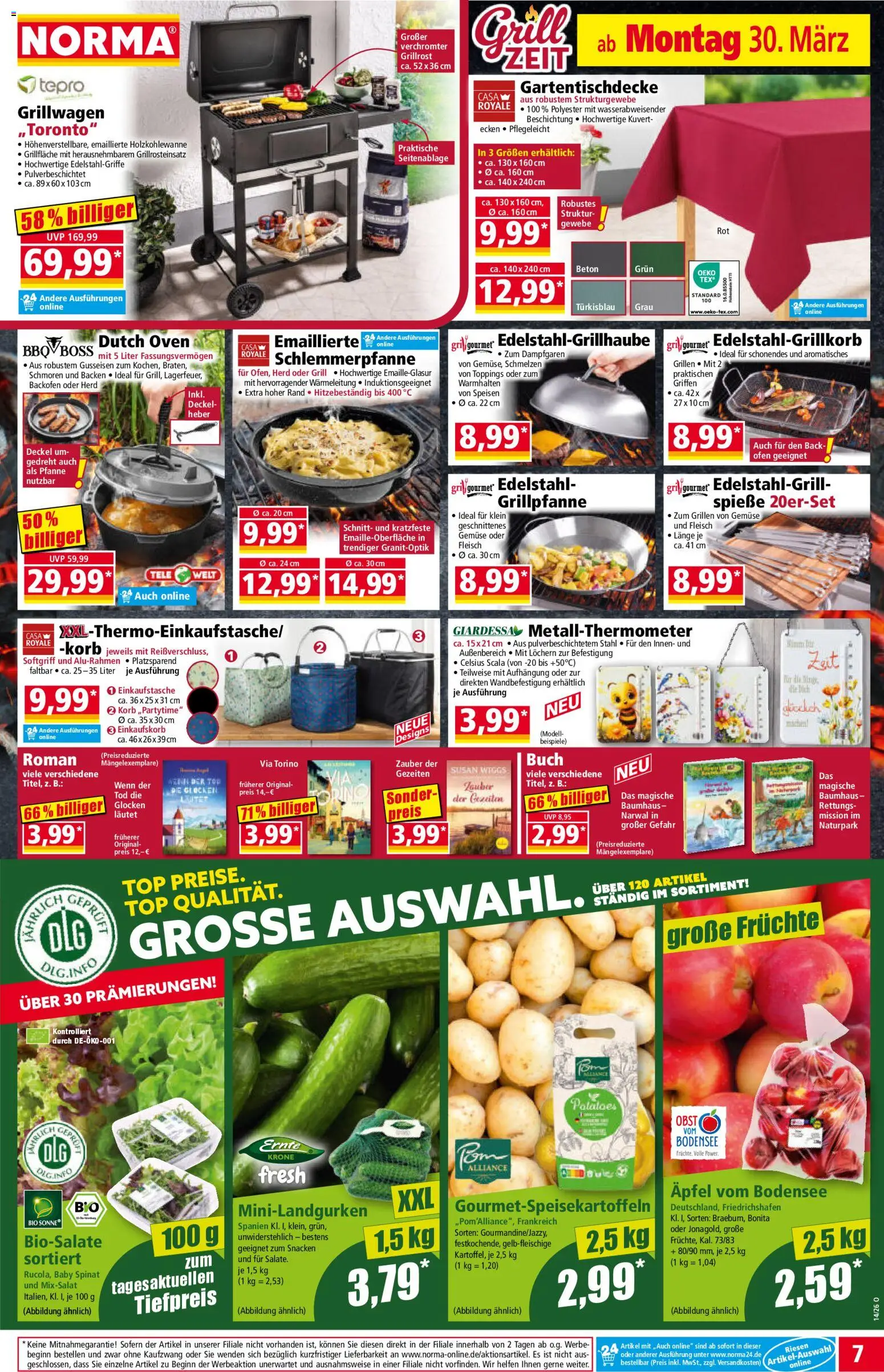 Norma Prospekt 	 – gültig ab 30.03.2026 | Seite: 8 | Produkte: Herd, Korb, Backofen, Fleisch