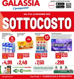 Anteprima del volantino Galassia Fiorenzuola catalogo valido a partire dal 13.11.2025