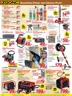 Zgonc - Flugblatt Oktober I 2025 ab 01.10.2025 gültig | Seite: 22 | Produkte: Koffer, Box