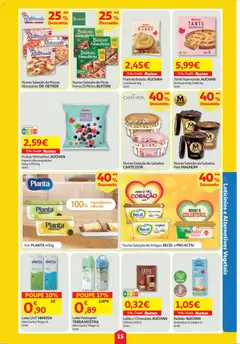 Pré-visualização Auchan folheto válido de 04.12.2025 | Página: 15 | Produtos: Forno, Manteiga, Maça, Bebida
