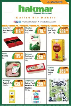 13.03.2026 tarihinden itibaren geçerli olan Hakmar kataloğu önizlemesi