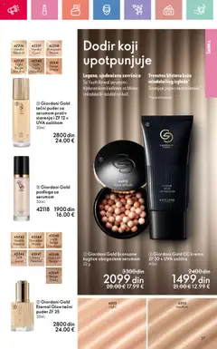 Oriflame katalog - važi od 13.07.2025 | Strana: 37 | Proizvode: Šminka, Puder, CC krema, Krema