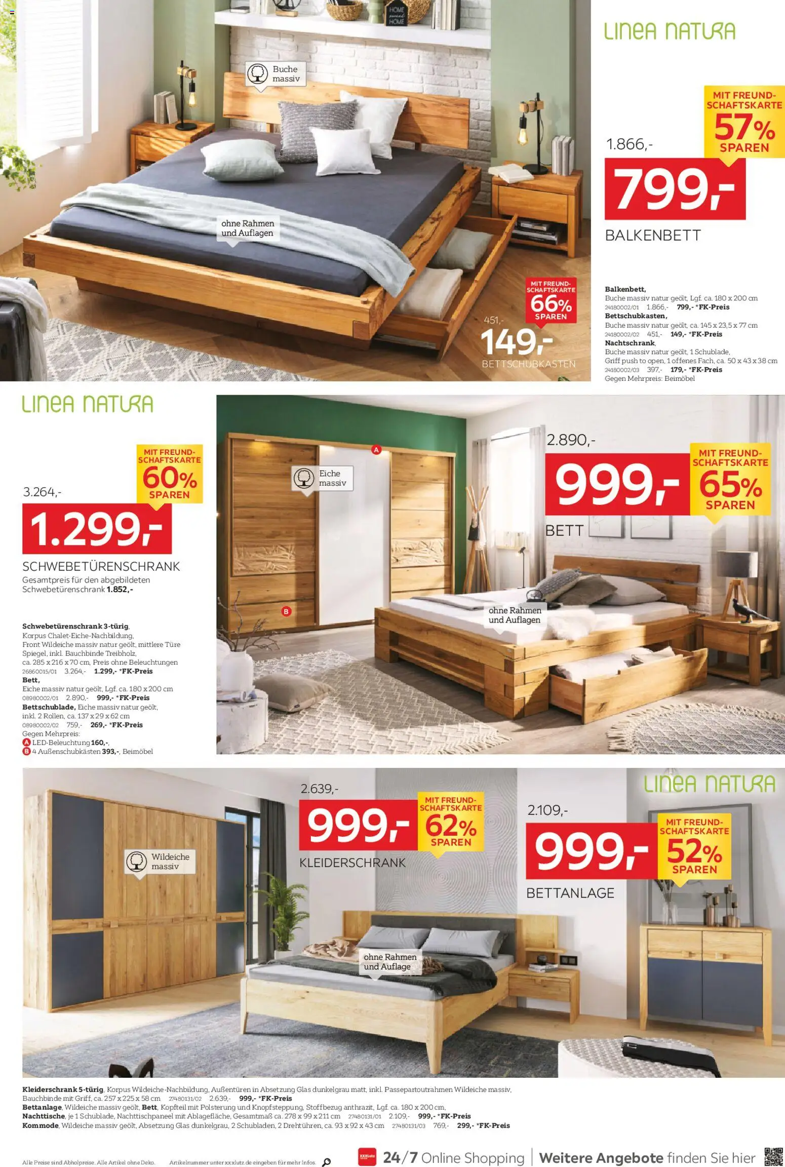 XXXL Lutz Neueröffnungsangebote in Rangsdorf – gültig ab 01.03.2026 | Seite: 14 | Produkte: Bett, Kleiderschrank, Schwebetürenschrank