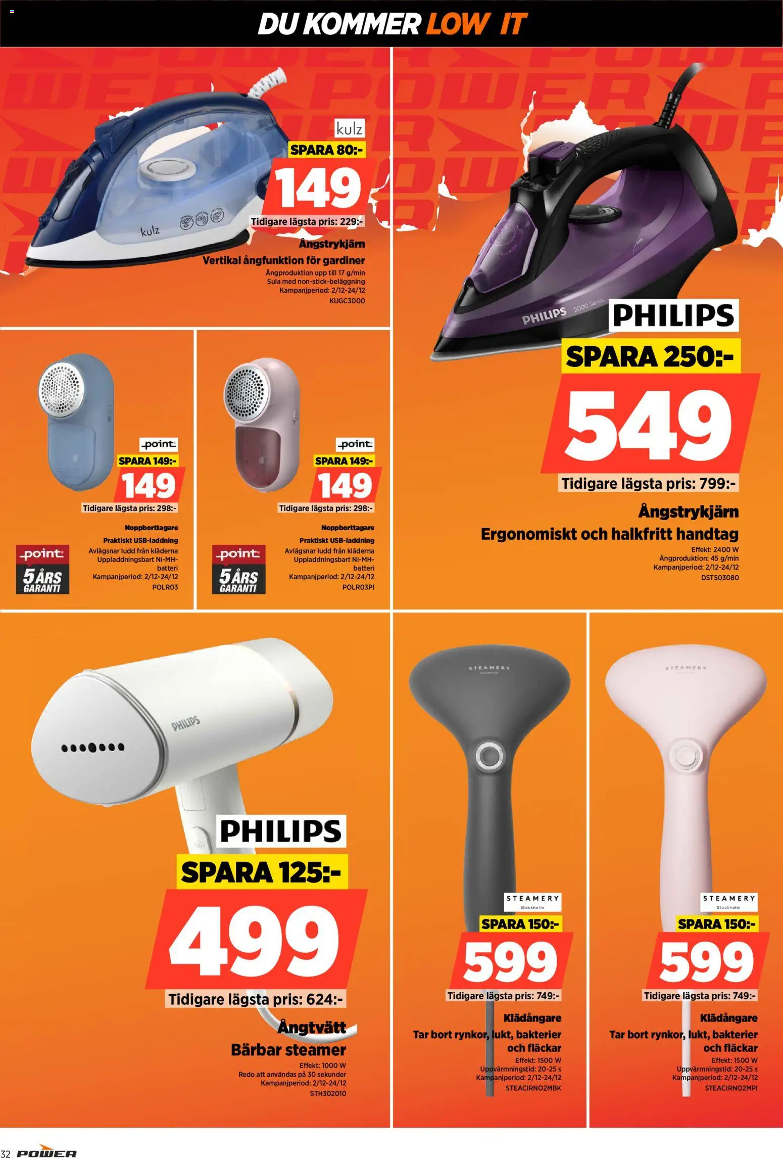 Power reklamblad aktuell från 08.12.2025 | Sida: 32