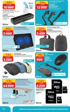 Auchan - Qilive ajánlataink - amely érvényes a következő dátumtól: 05.02.2026 | Oldal: 10 | Termékek: Adapter, USB