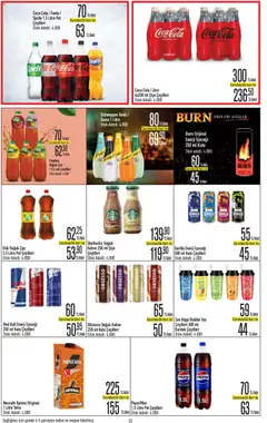 22.04.2026 tarihinden itibaren geçerli olan CarrefourSA kataloğu önizlemesi | Sayfa: 33 | Ürünler: Sebze, Enerji içeceği, Soğuk çay, Fanta