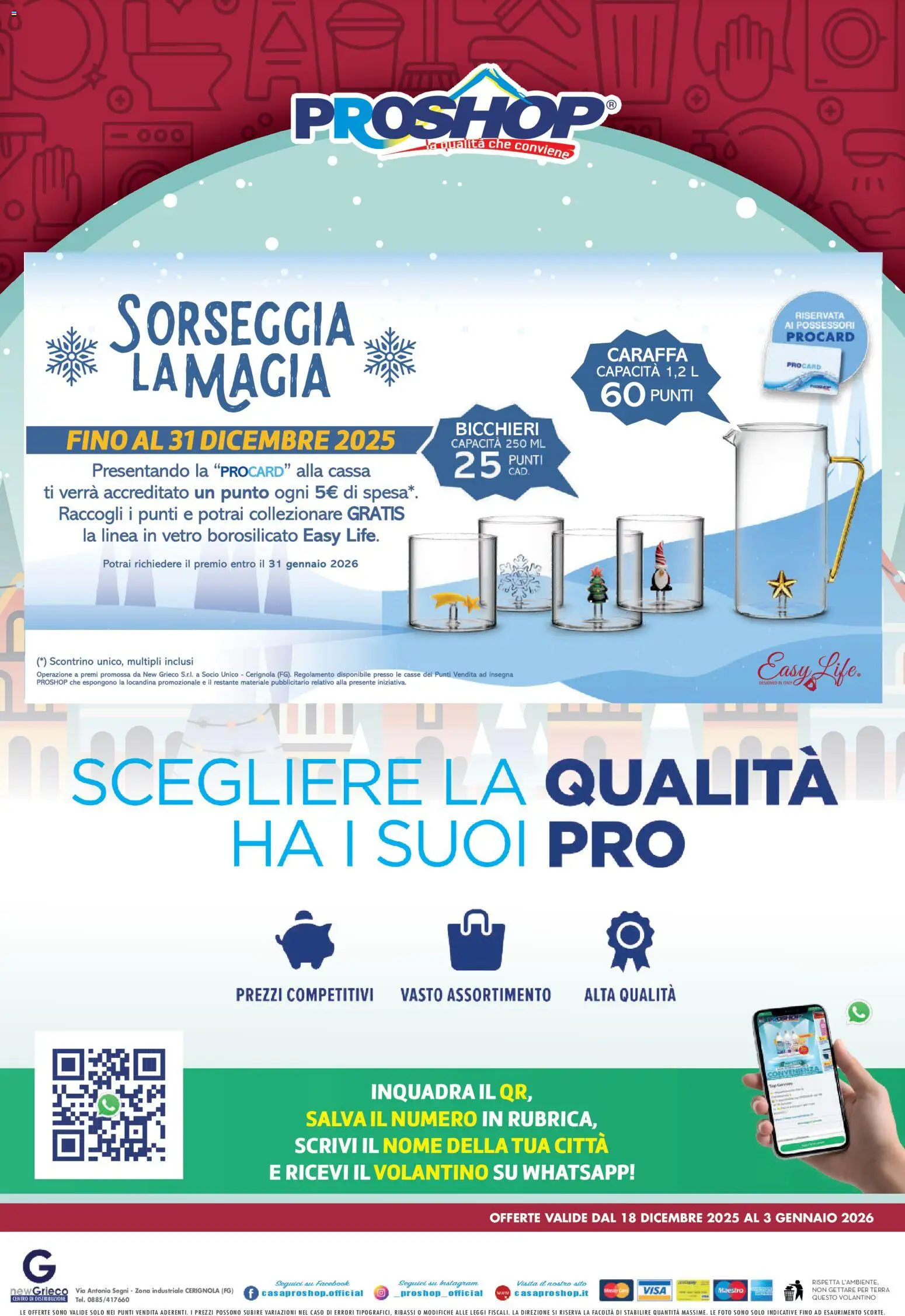 Volantino Proshop del 18.12.2025 | Pagina: 8 | Prodotti: Caraffa, Terra