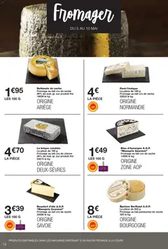 Monoprix - Prévisualisation de Monoprix catalogue valide à partir de 05.05.2026 | Page: 14 | Produits: Beaufort, Époisses, Lait, Fromage