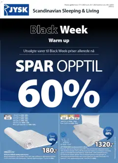 Forhåndsvisning av JYSK kundeavis gyldig fra 17.11.2025