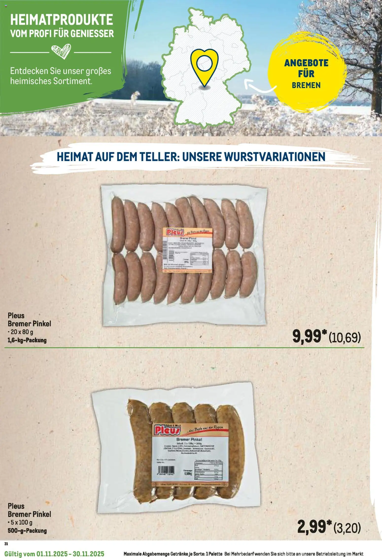 Metro Regionaler Flyer – gültig ab 01.11.2025 | Seite: 38