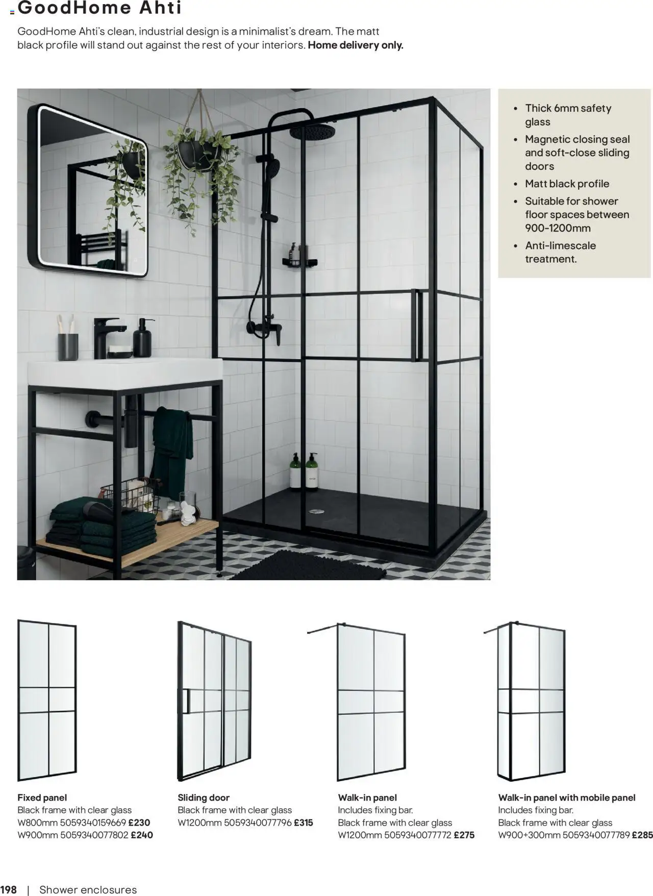  | Page: 198 | Products: Shower, Doors, Floor, Sliding doors