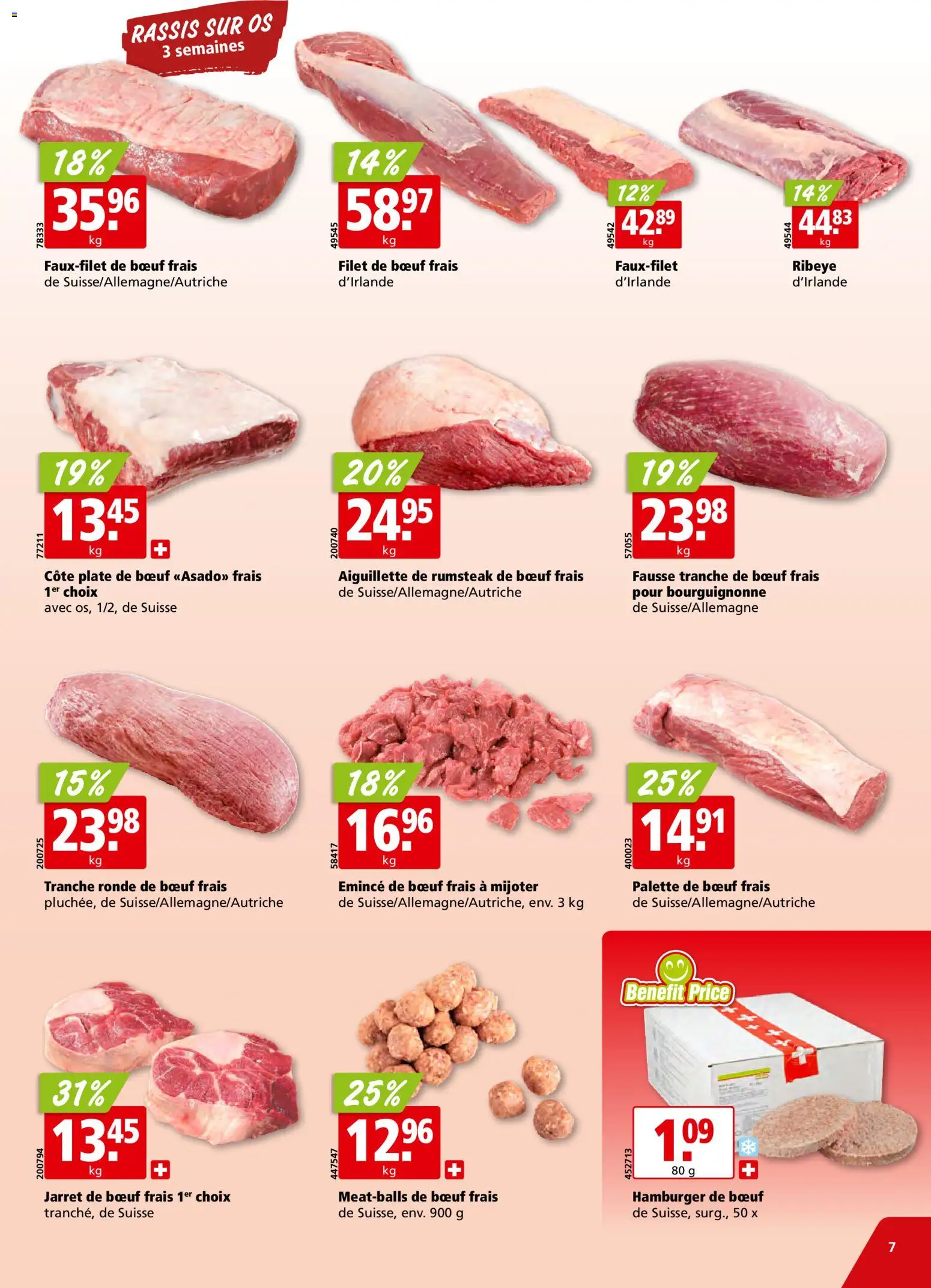 Aligro Aktionen Chavannes, Matran, Genève, Sion – gültig ab 01.12.2025 | Seite: 7