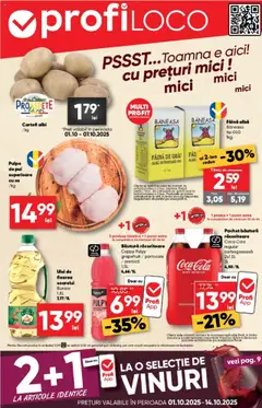 Ofertele Profi valabile de la 01.10.2025