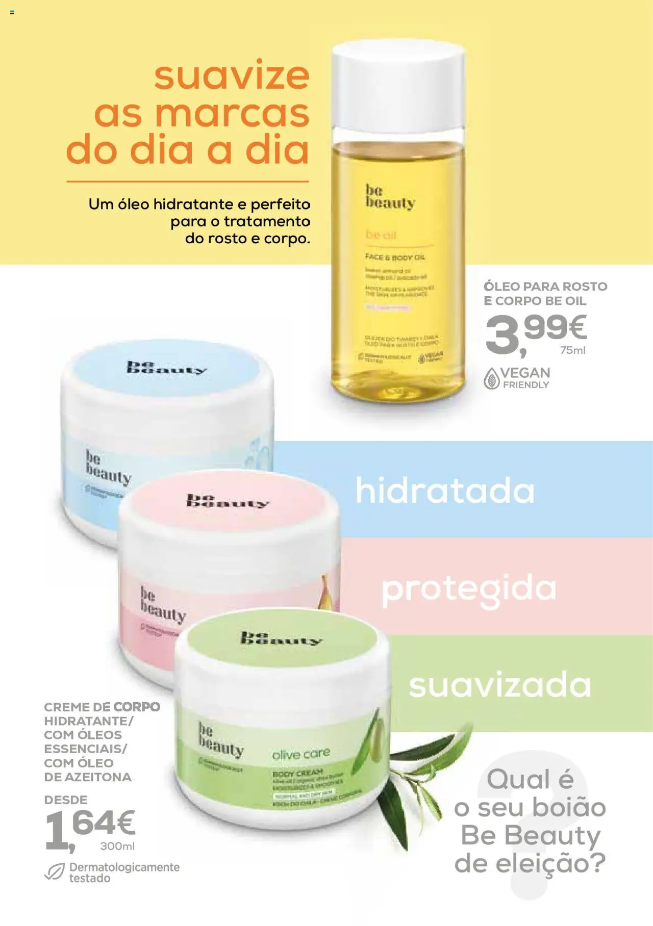 Pingo Doce Be Beauty │ válido de 04.09.2024 | Página: 15 | Produtos: Creme de corpo, Óleo, Creme
