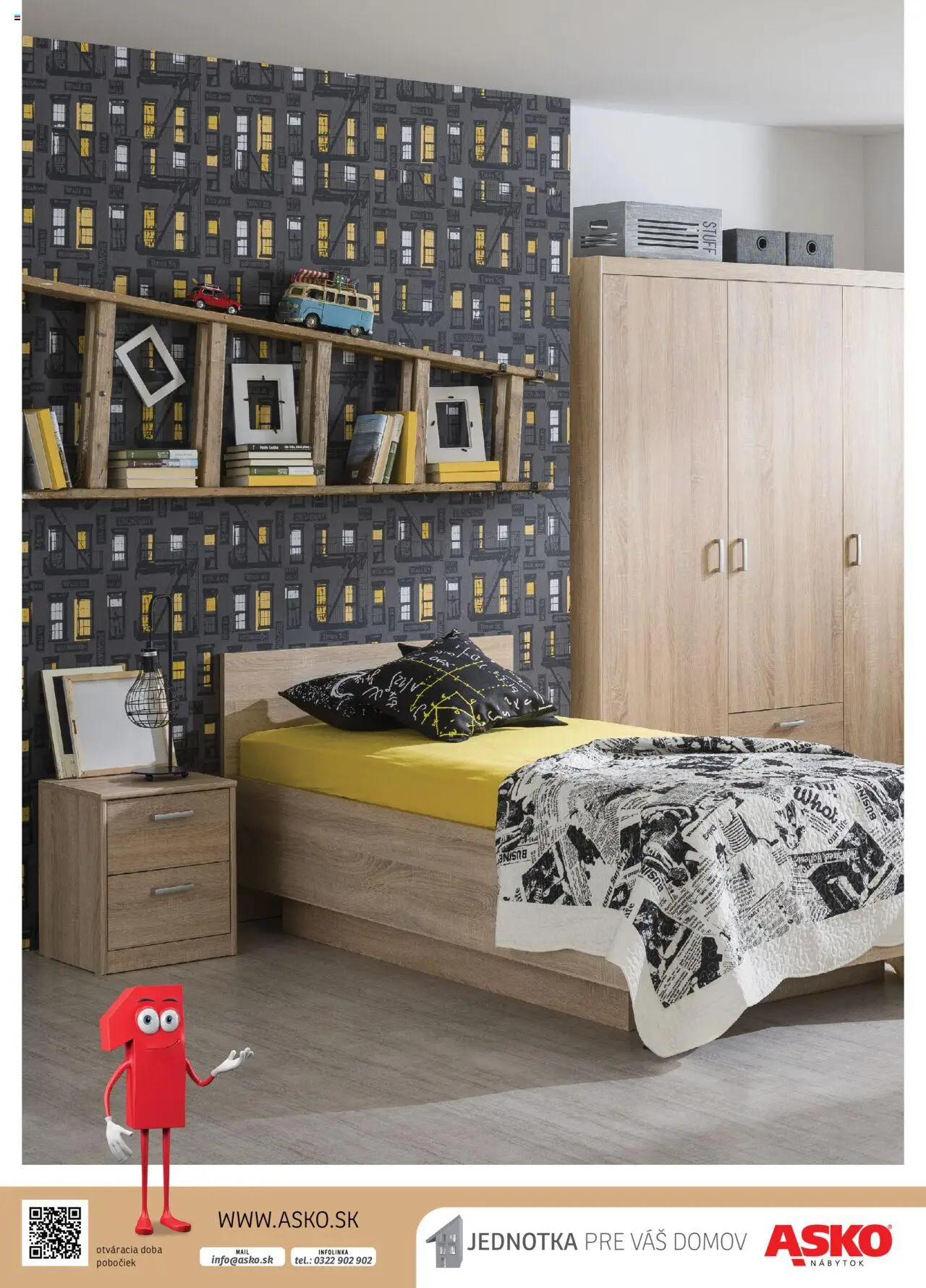 Nové ASKO nábytok akcie – leták je platný od 07.08.2024 | Strana: 14 | Produkty: Nábytok