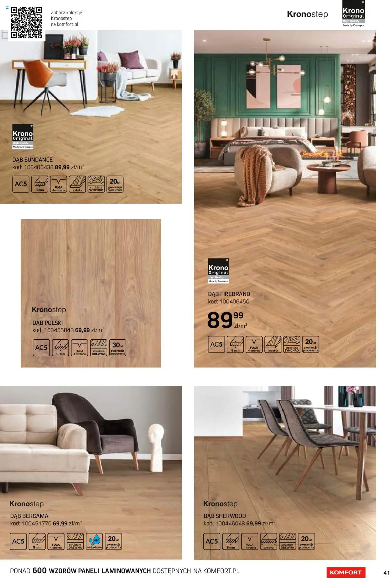 Komfort Gazetka - Katalog Podłogi I Drzwi od 26.06.2024 | Strona: 41