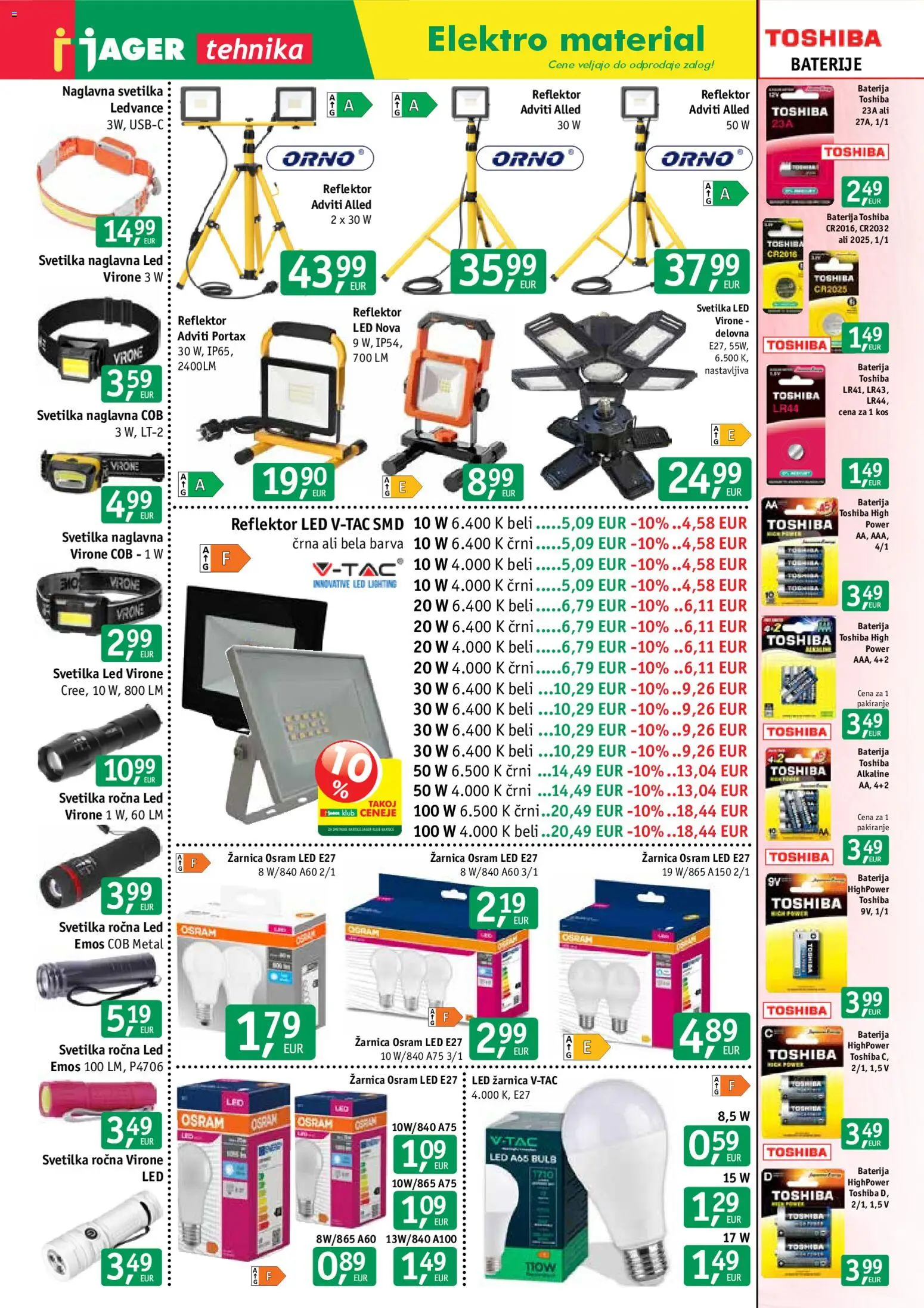 Novi Jager katalog ponudbe – veljaven od 04.02.2026 | Stran: 1