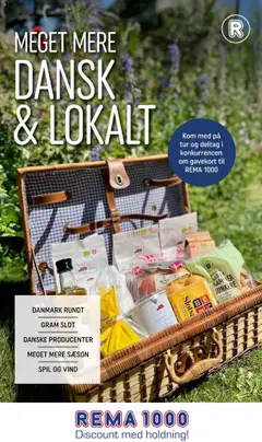 Eksempel på tilbudsavis Rema 1000 - Meget mere dansk & lokalt fra butik Rema 1000 gyldig fra 30.07.2025