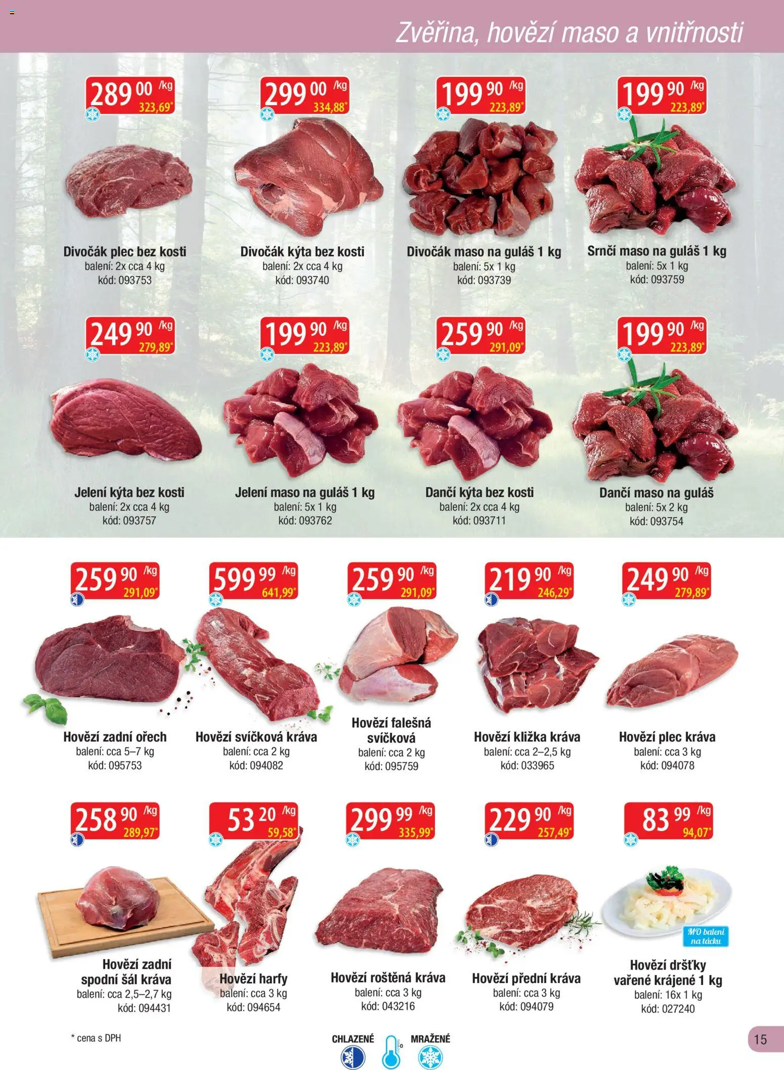 Astur & Qanto leták - Velkoobchod fresh 02/2026 od 01.02.2026 | Strana: 15 | Produkty: Hovězí, Hovězí kližka, Kýta, Hovězí dršťky