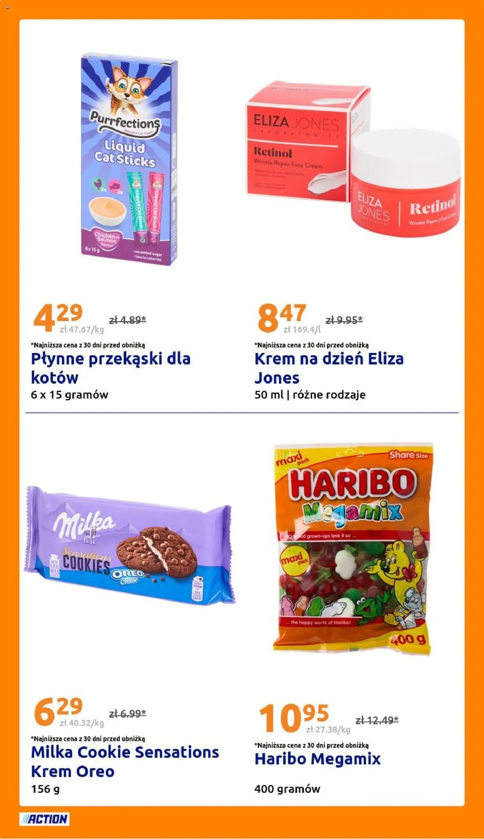 Action gazetka od 22.04.2026 | Strona: 24 | Produkty: Milka, Krem