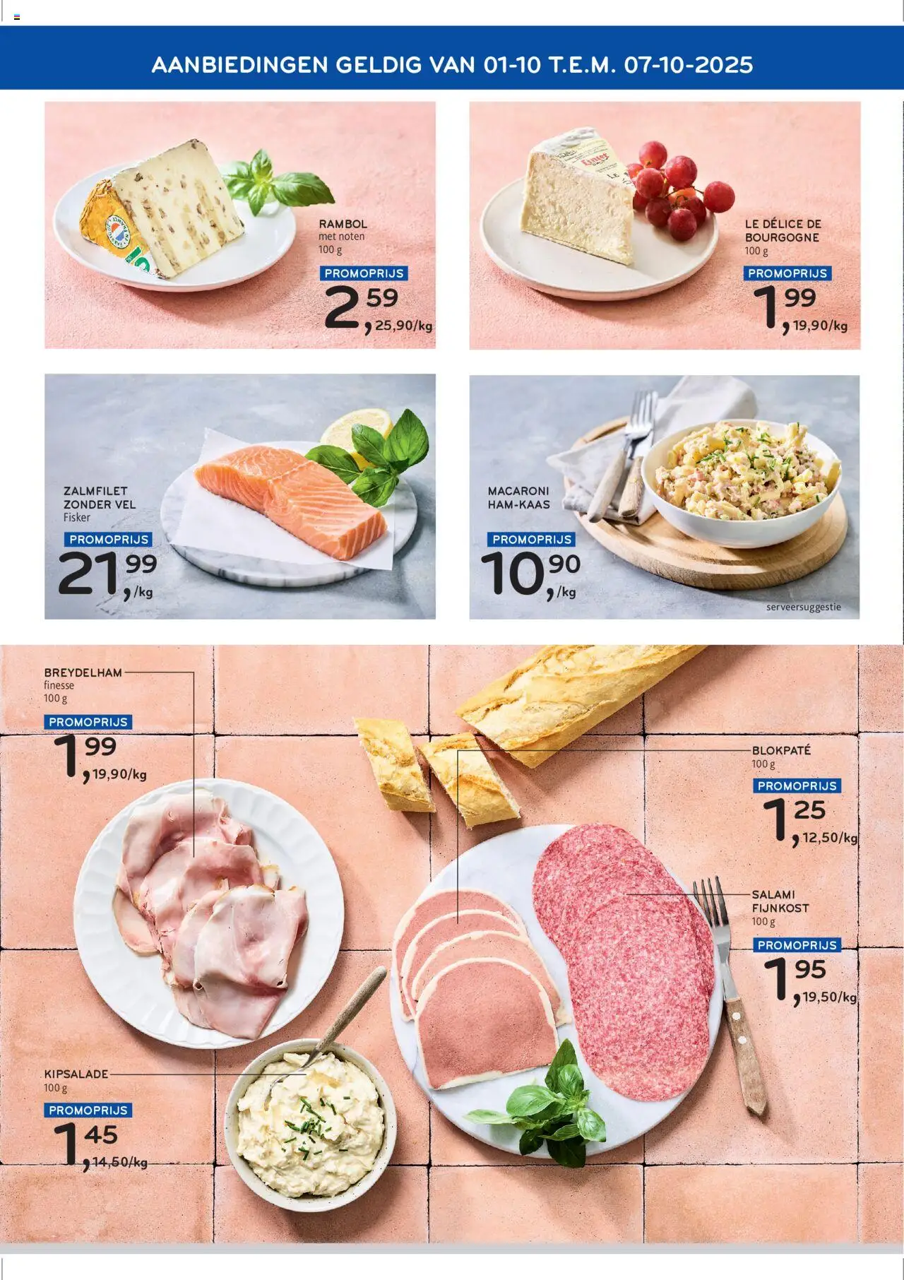  | Pagina: 4 | Producten: Macaroni, Noten, Salami