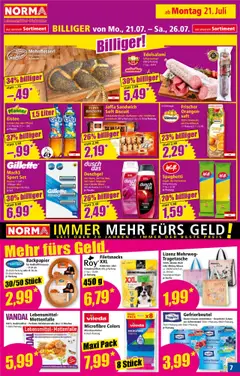 Norma Flugblatt gültig ab 21.07.2025 | Seite: 7