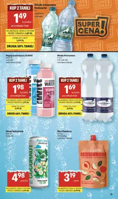 Pogląd oferty "Delikatesy Centrum Gazetka" - ważna od 29.01.2026 | Strona: 31 | Produkty: Woda kokosowa, Woda