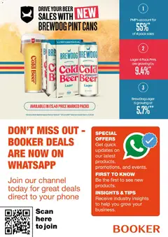 Preview of Booker Wholesale - Offers valid from 22.04.2026 | Page: 21