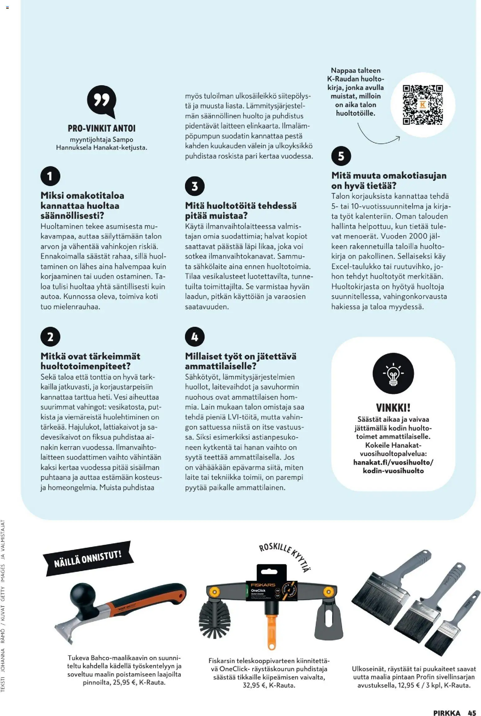 K-Citymarket - Pirkka – voimassa 25.03.2026 alkaen | Sivu: 45 | Tuotteet: Kirja, Voi