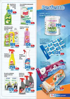 Jumbo ubrus Mega Perfetto troslojni, Jumbo paper towel Mega Perfetto, three-ply - pregled Trnava Promet kataloga - važi od 06.03.2026 | Strana: 23