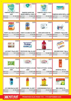 New KIT KAT Cash & Carry catalogue – valid from 11.09.2025 | Page: 25 | Products: Custard, Yoghurt, Soap, Lemon