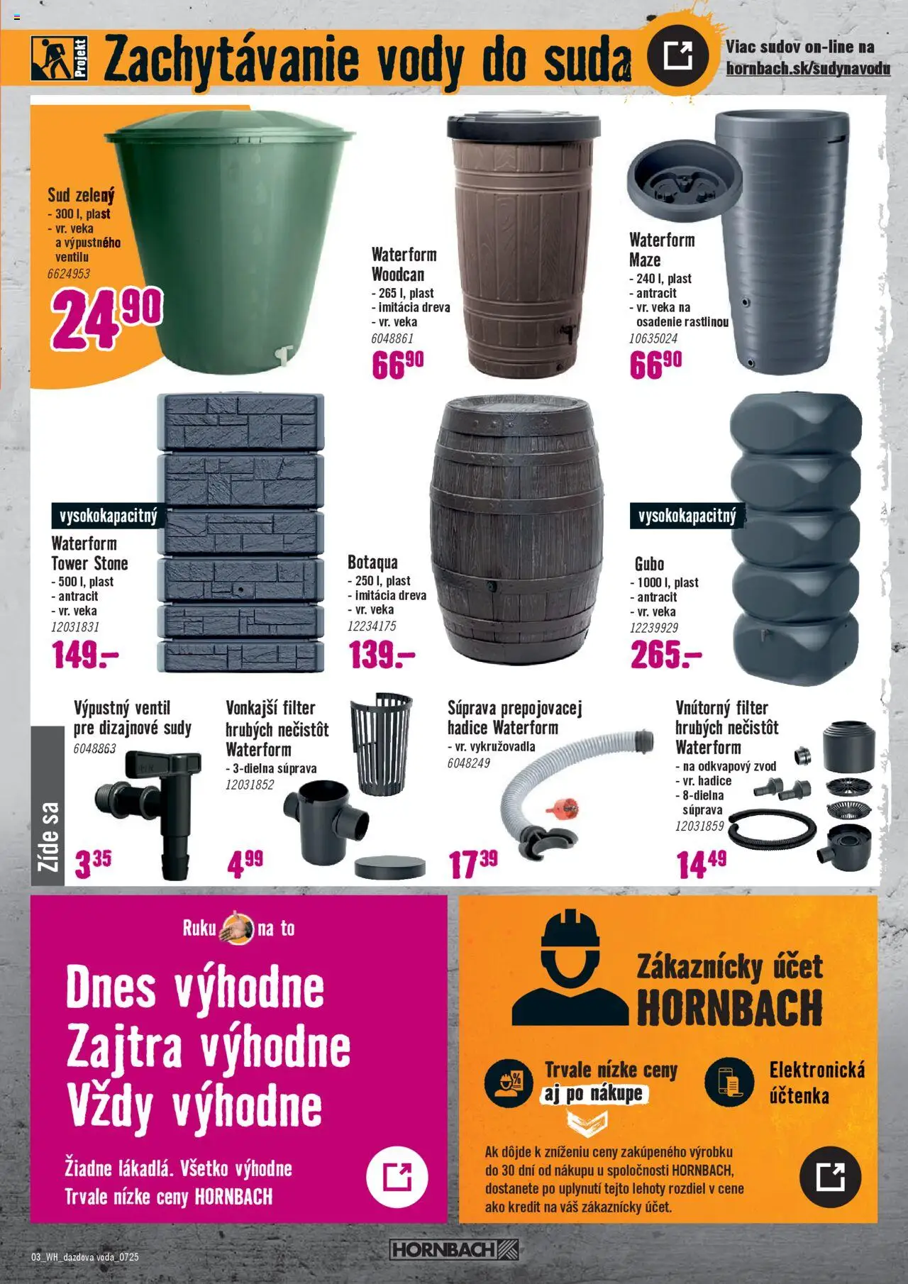 Hornbach leták │ platný od 16.07.2025 | Strana: 3 | Produkty: Ventil