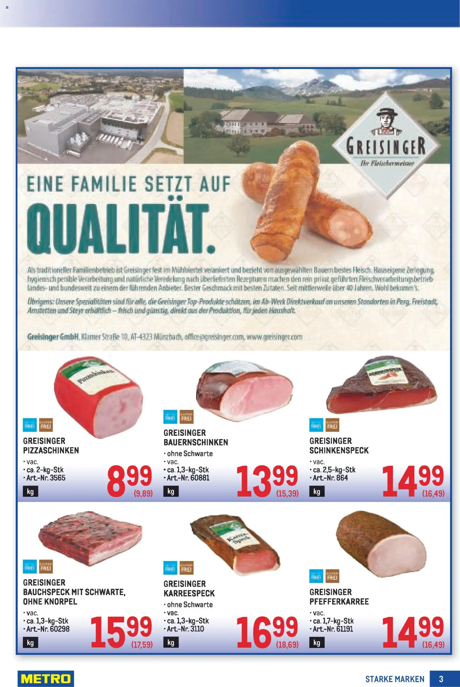 Metro Starke Marken gültig ab 13.11.2025 | Seite: 3