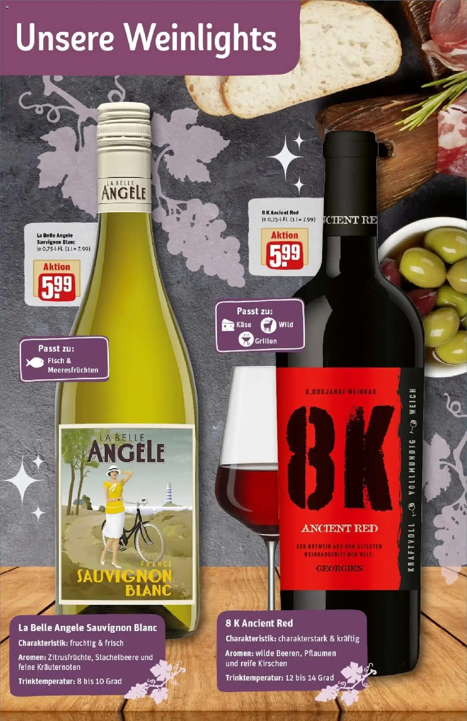 Rewe prospekt Wuppertal	 – gültig ab 23.11.2025 | Seite: 29 | Produkte: Käse, Rotwein, Kirschen, Fisch