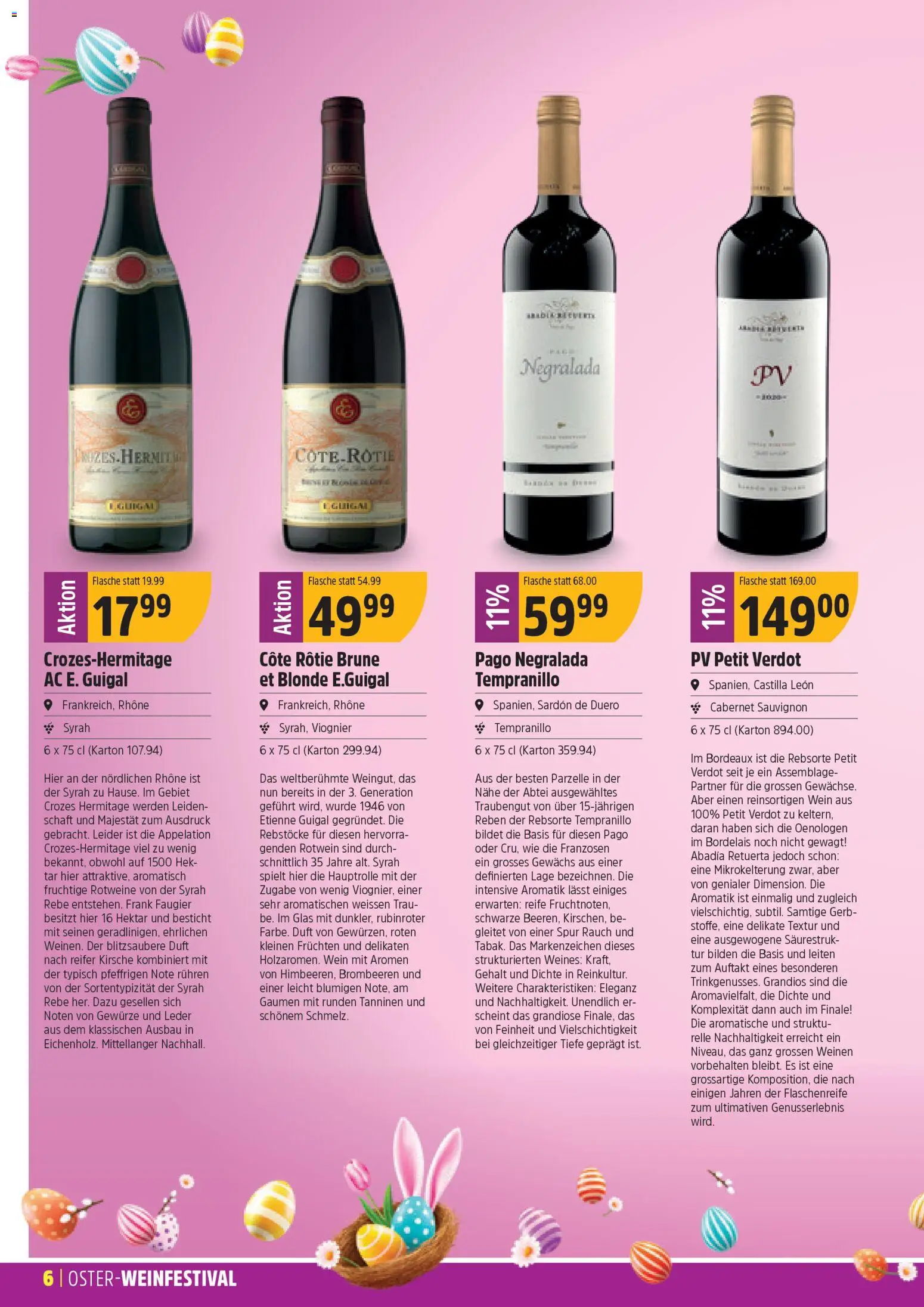 TopCC aktionen Oster-Weinfestival – gültig ab 09.03.2026 | Seite: 6 | Produkte: Duft, Rotwein, Bilden, Wein