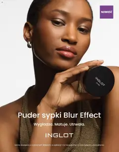 Puder sypki Blur Effect, Wygładza. Matuje. Utrwala. od 01.09.2025 | Strona: 87 | Produkty: Puder