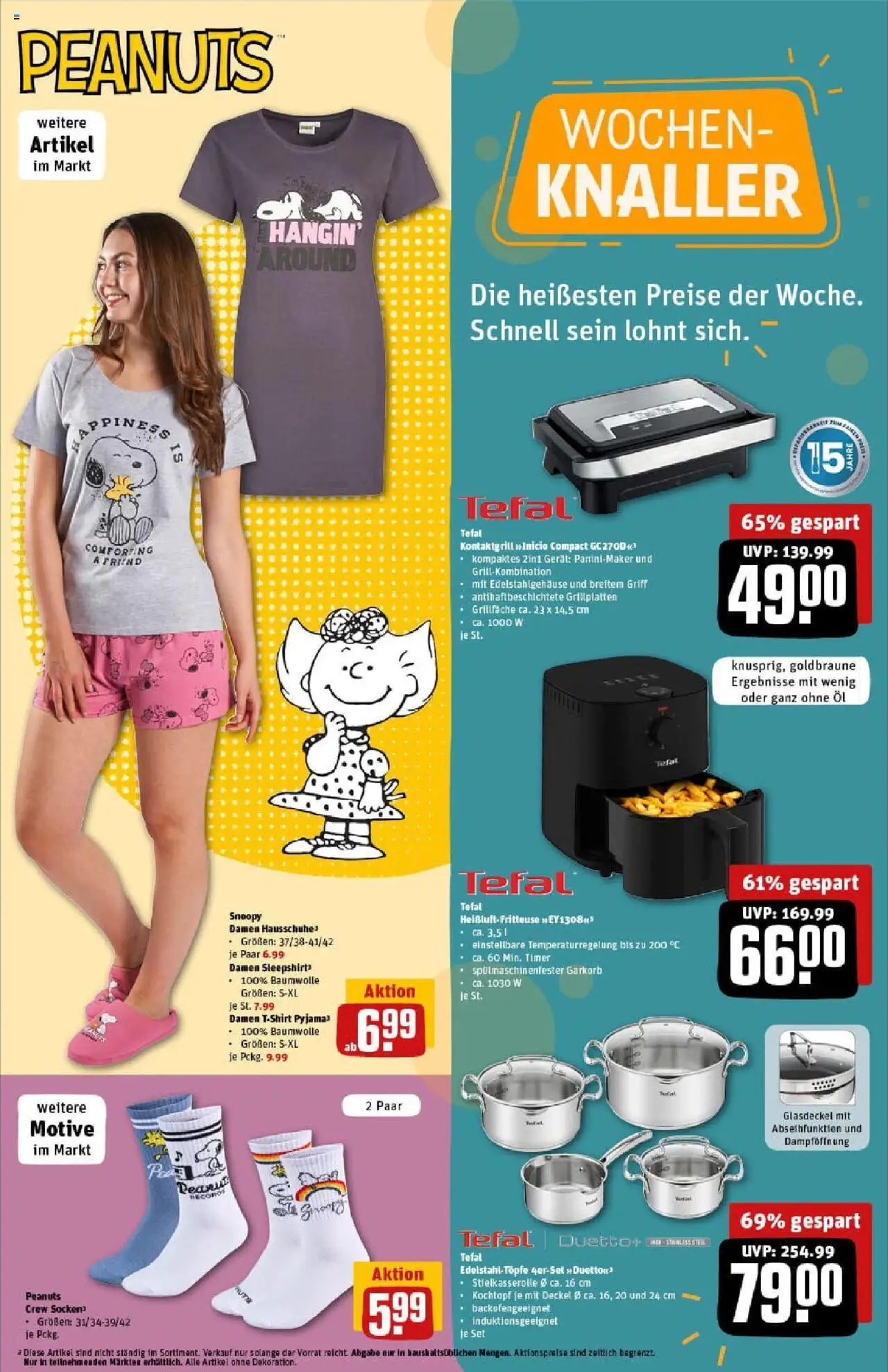 Rewe prospekt Kassel / Niederzwehren	 - gültig ab dem 06.07.2025 | Seite: 27 | Produkte: Grill, T-Shirt, Öl, Socken
