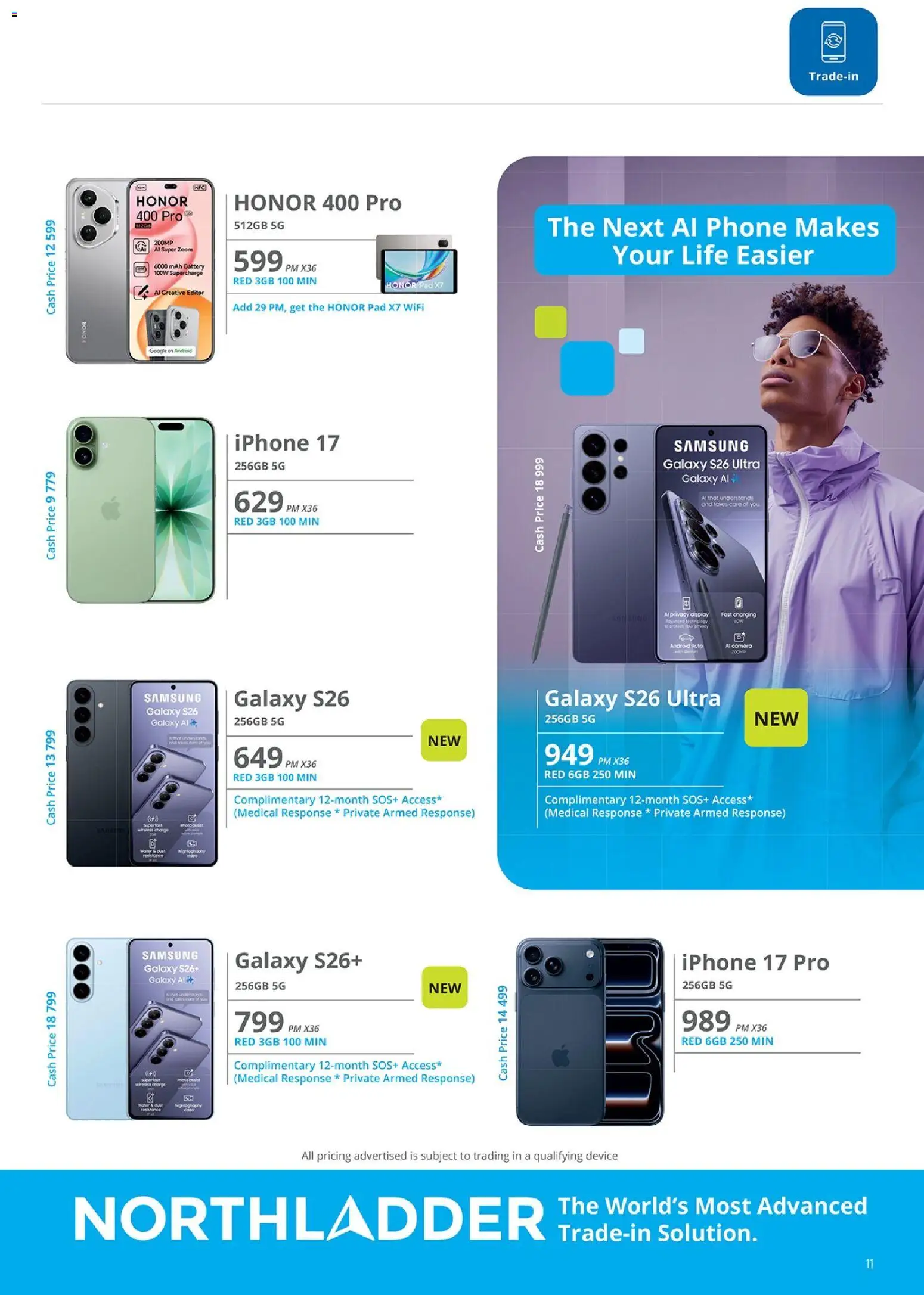 New Cellucity catalogue – valid from 02.04.2026 | Page: 11 | Products: Phone, Battery