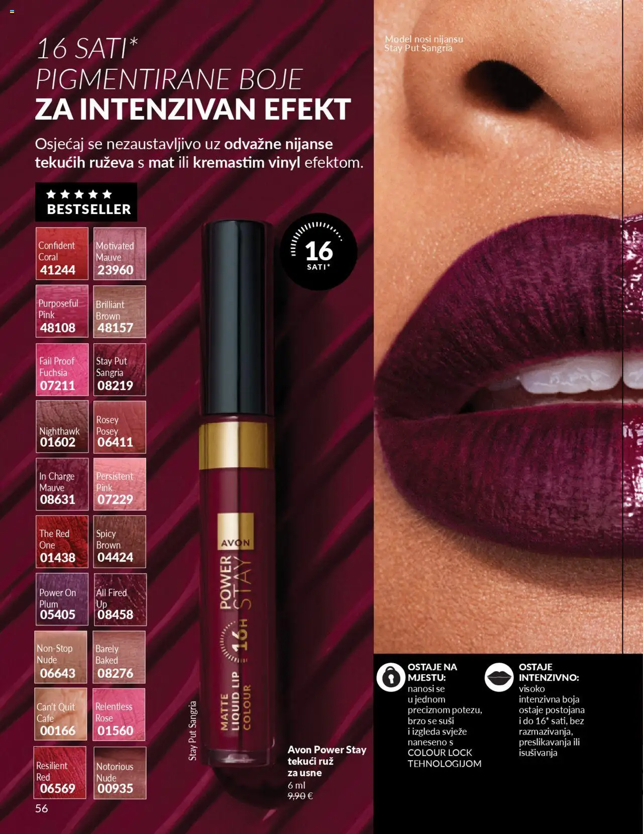 Avon katalog | vrijedi od 30.09.2025 | Stranica: 56 | Proizvodi: Ruž