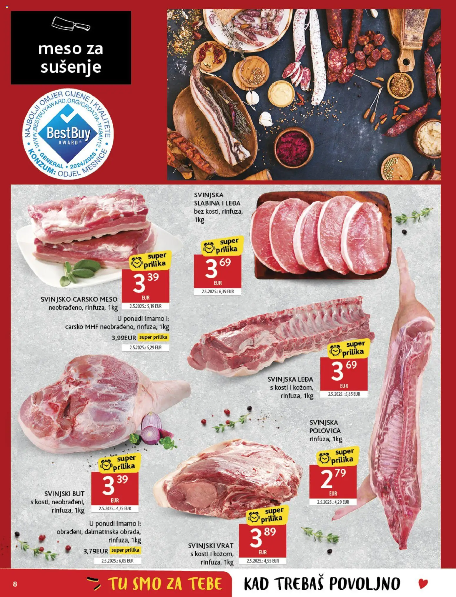 Konzum HR akciós ujság - amely érvényes a következő dátumtól: 19.11.2025 | Oldal: 8