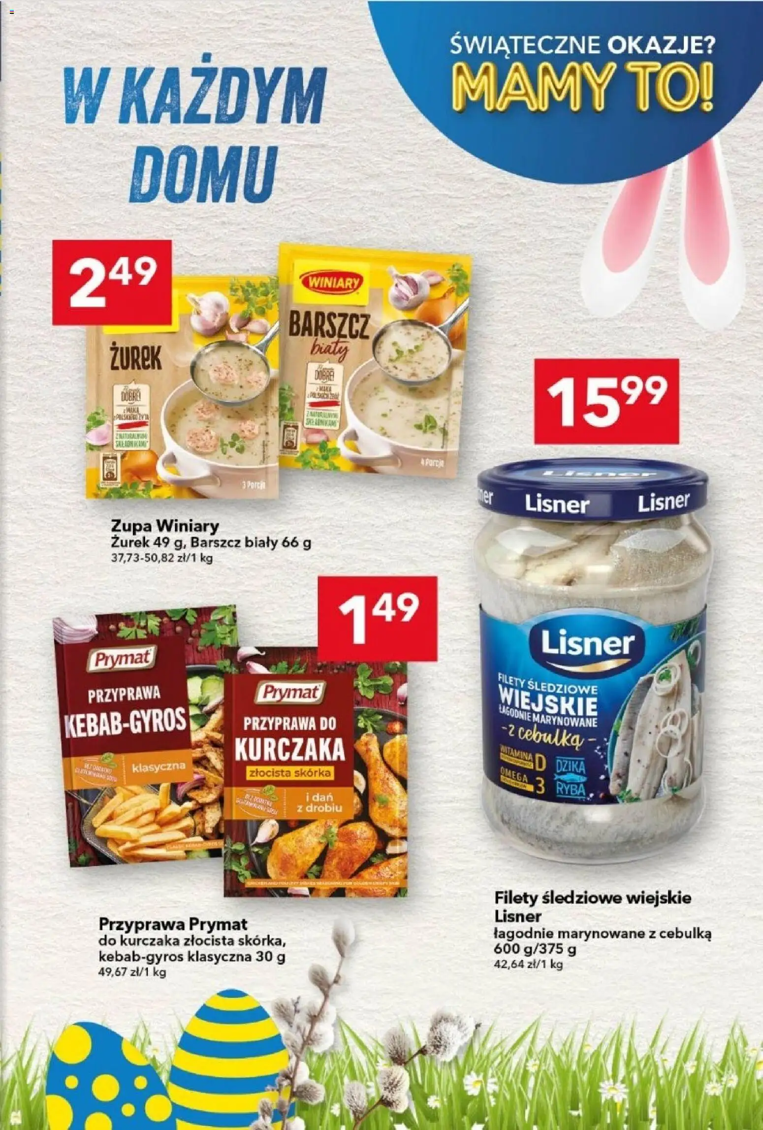 Lewiatan gazetka od 26.03.2026 | Strona: 11 | Produkty: Barszcz, Zurek, Zupa, Ryba